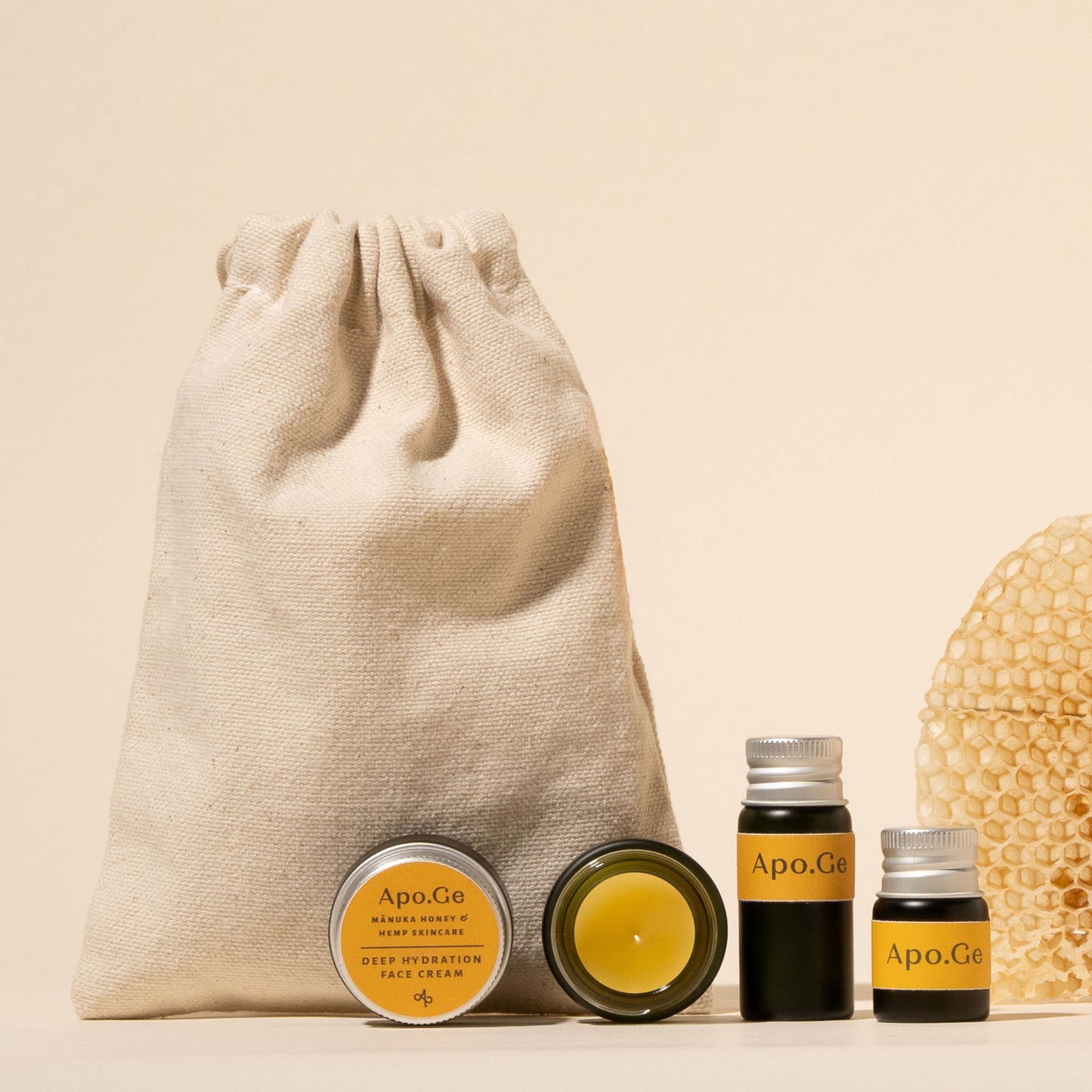 app.ge manuka honey skincare sample set with bag